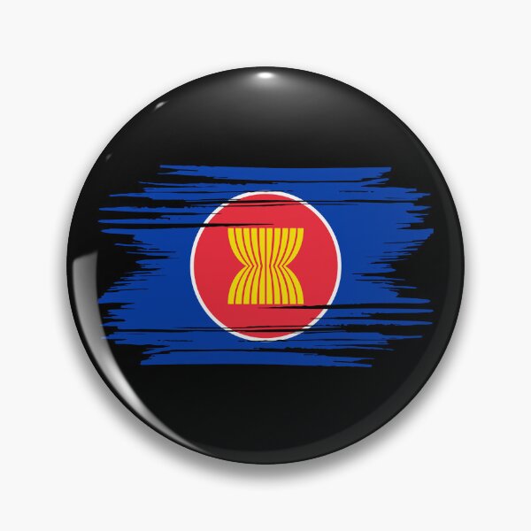 Item preview, Distressed Association Of Southeast Asian Nations Flag ASEAN designed and sold by shitpostee.