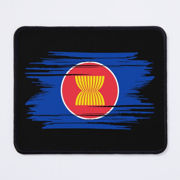 Item preview, Distressed Association Of Southeast Asian Nations Flag ASEAN designed and sold by shitpostee.