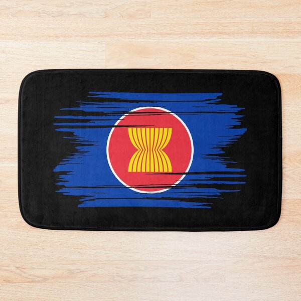 Item preview, Distressed Association Of Southeast Asian Nations Flag ASEAN designed and sold by shitpostee.