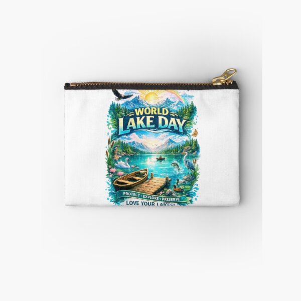 Item preview, World Lake Day  | Protect • Explore • Preserve | Love Your Lakes Nature T-Shirt designed and sold by GooniSL.