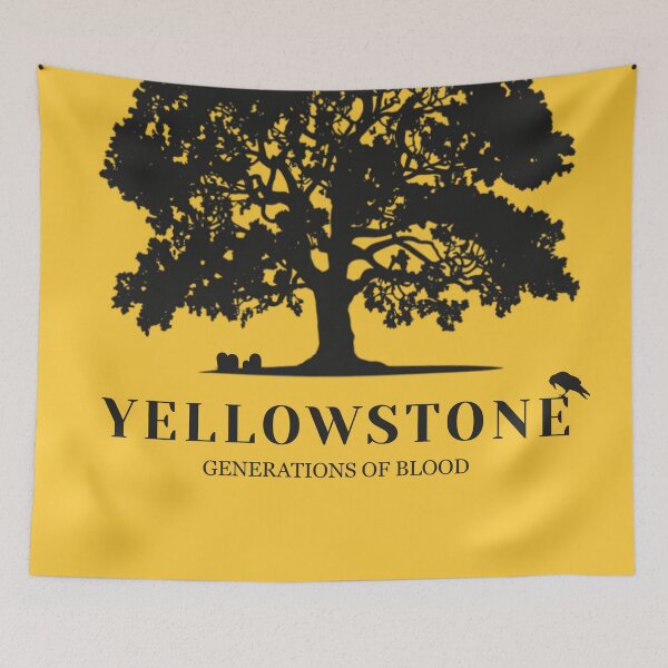 Item preview, Yellowstone Original Custom Vintage Movie Poster Wall Art designed and sold by Cool Robot Bro..
