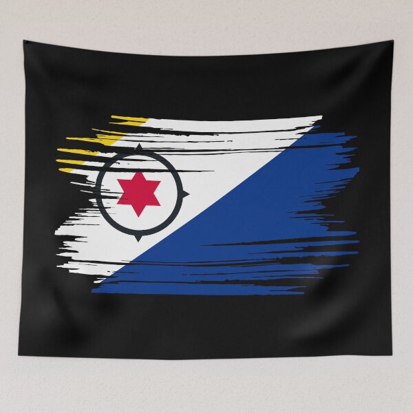 Item preview, Distressed Caribbean Netherlands Flag BQ designed and sold by shitpostee.