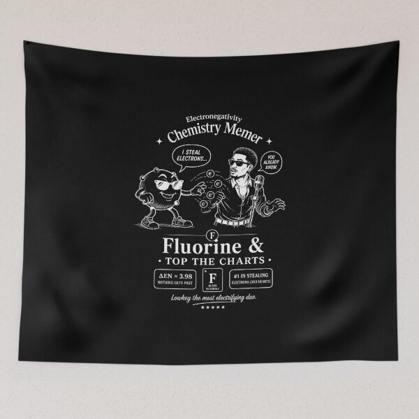 Item preview, Electronegativity chemistry memer  designed and sold by Peerless-Prime.