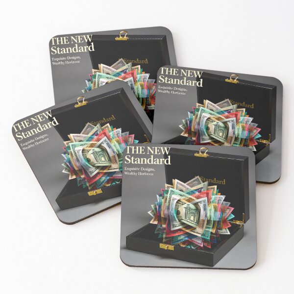 Item preview, The New Standard Luxury Currency Art Poster: Global Banknote Rosette Canvas designed and sold by Creative-RE.