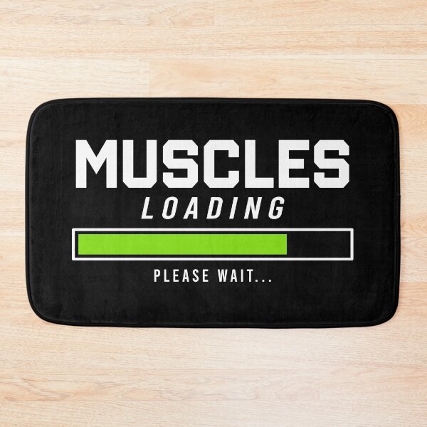Item preview, Muscles Loading Please Wait Gym Fitness designed and sold by teeperfect.