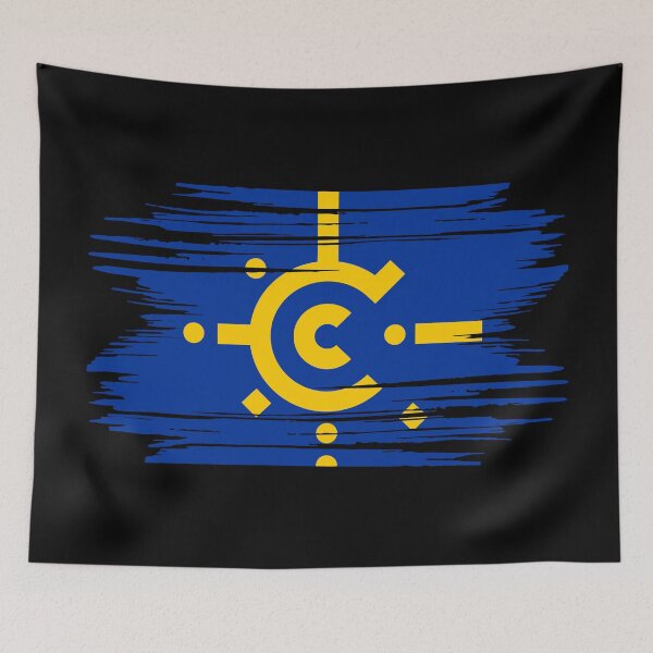 Item preview, Distressed Central European Free Trade Agreement Flag CEFTA designed and sold by shitpostee.