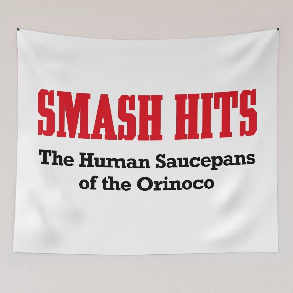 Item preview, ndvh Smash Hits - The Human Saucepans of the Orinoco designed and sold by Nik’s T-Shirts.