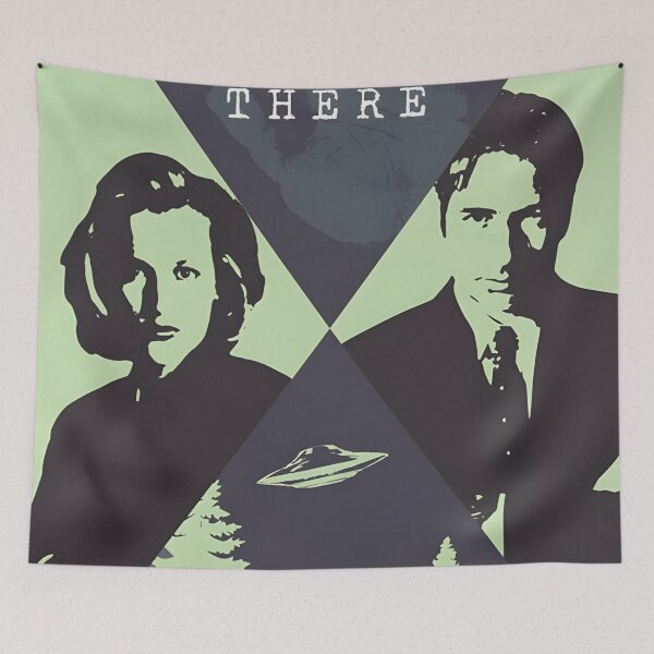 Item preview, X Files Original Custom Vintage Movie Poster Wall Art designed and sold by Cool Robot Bro..