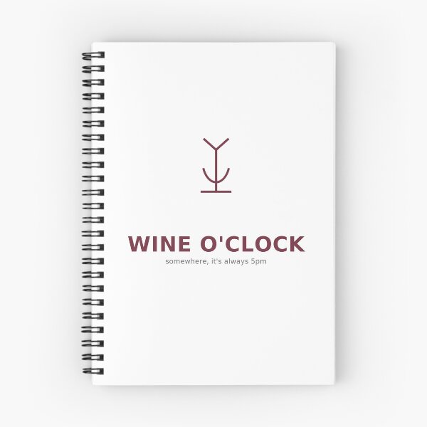 Item preview, Wine Oclock Funny Wine Lover Shirt designed and sold by Line & Linen .