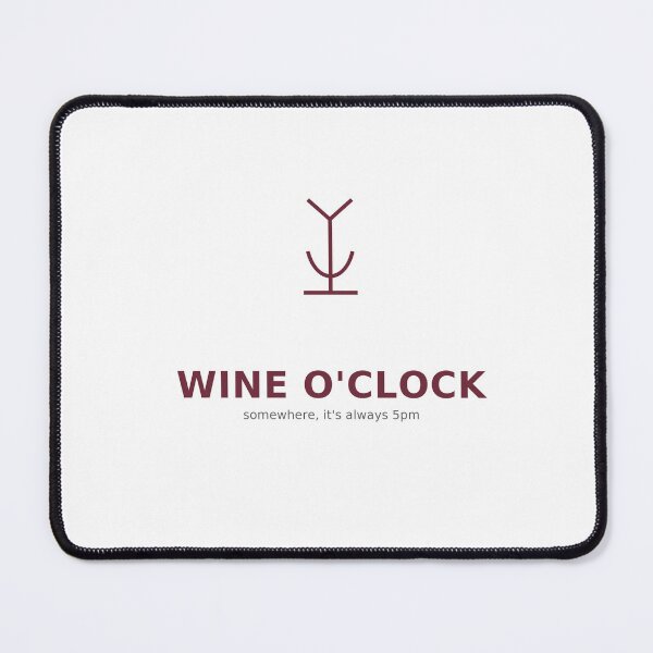 Item preview, Wine Oclock Funny Wine Lover Shirt designed and sold by Line & Linen .