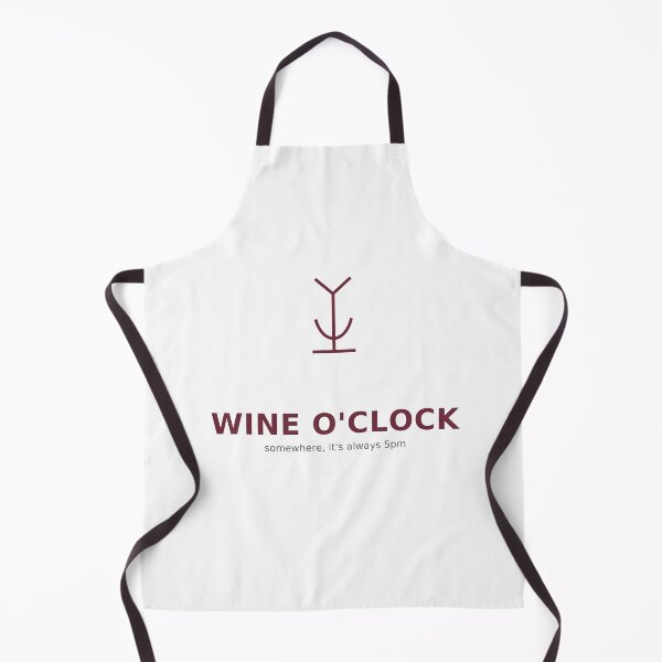 Item preview, Wine Oclock Funny Wine Lover Shirt designed and sold by Line & Linen .