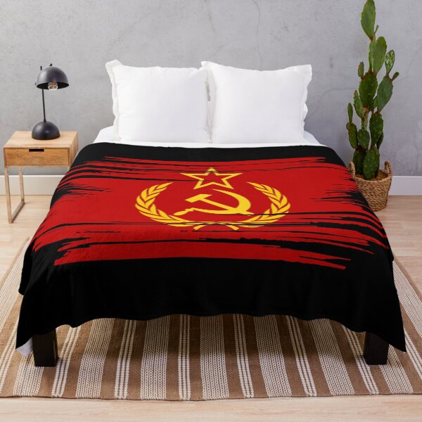 Aperçu de l'œuvre Drapeau du communisme en détresse créée et vendue par shitpostee.