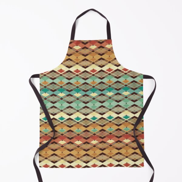 Item preview, Geometric Pattern in Retro Colors [6] designed and sold by SideDishDesign.