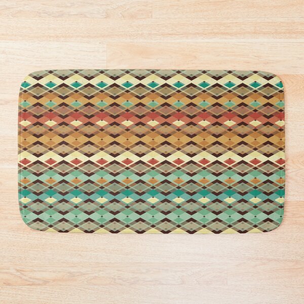 Item preview, Geometric Pattern in Retro Colors [6] designed and sold by SideDishDesign.