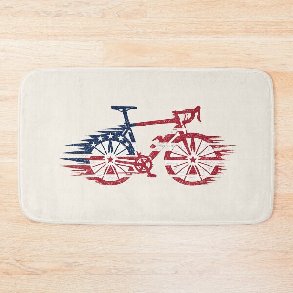 Item preview, Patriotic Cycling Gift USA Bicycle Art designed and sold by Corvoria.