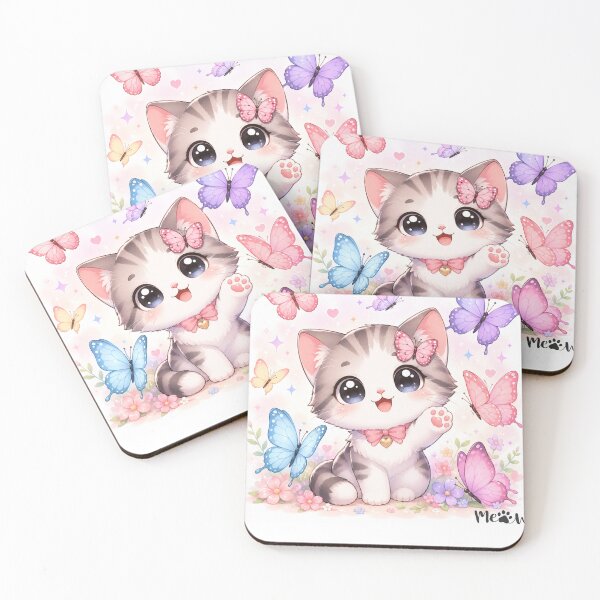 Item preview, cute little kitten designed and sold by craftyshopbyme.