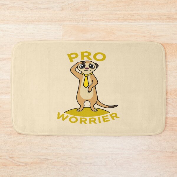 Item preview, Pro Worrier - Concerned Meerkat designed and sold by Regal Rev.