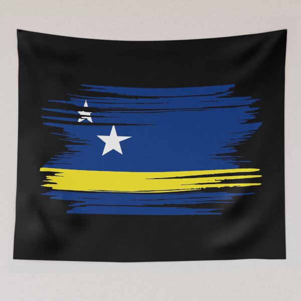 Item preview, Distressed Curaçao Flag CW designed and sold by shitpostee.