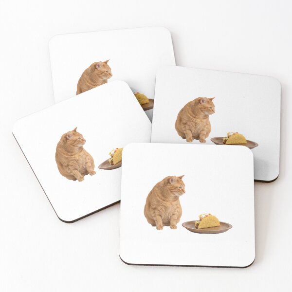 Item preview, Cat taco food meme memes funny cute kawaii  designed and sold by CheeseBlueprint.