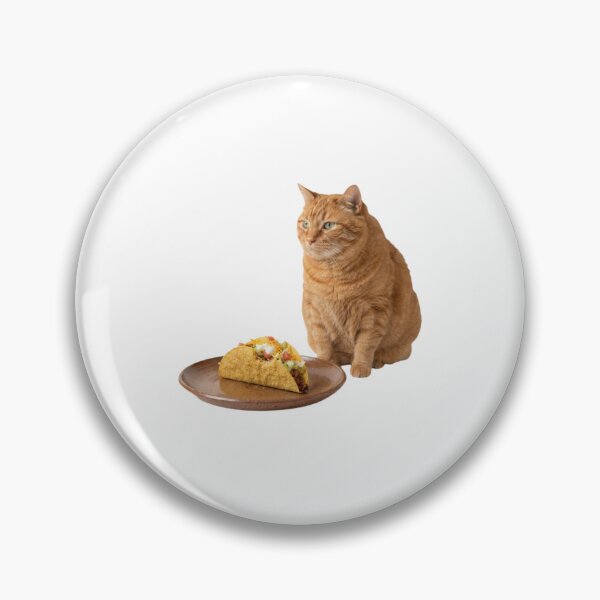 Item preview, Cat taco food meme memes funny cute kawaii  designed and sold by CheeseBlueprint.