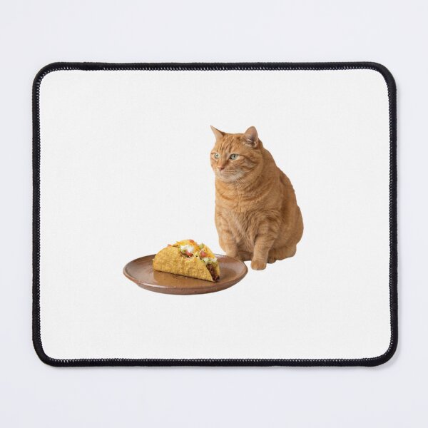 Item preview, Cat taco food meme memes funny cute kawaii designed and sold by CheeseBlueprint.