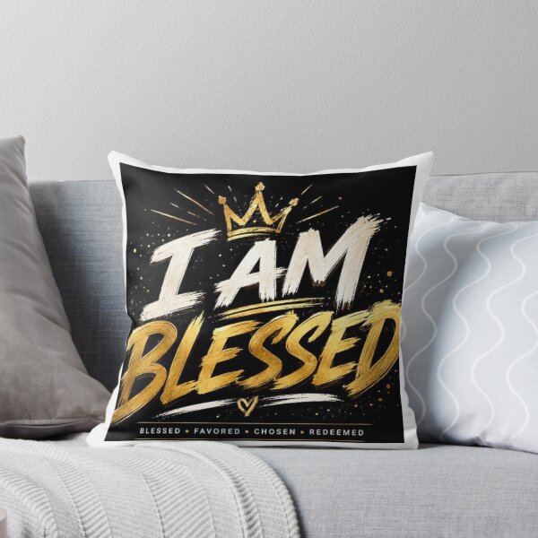 Item preview, I Am Blessed Gold Crown Design designed and sold by Pastorchrisozeku.