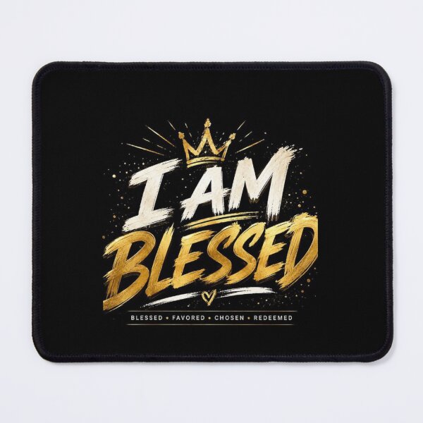 Item preview, I Am Blessed Gold Crown Design designed and sold by Pastorchrisozeku.