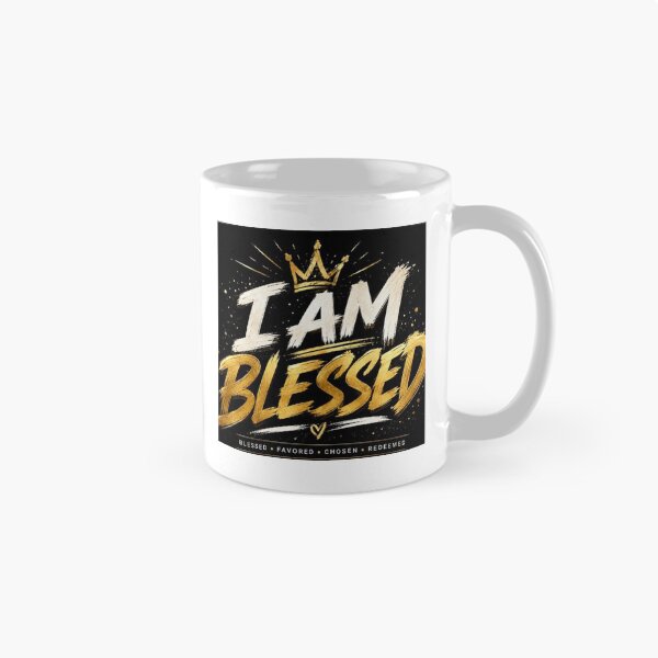 Item preview, I Am Blessed Gold Crown Design designed and sold by Pastorchrisozeku.