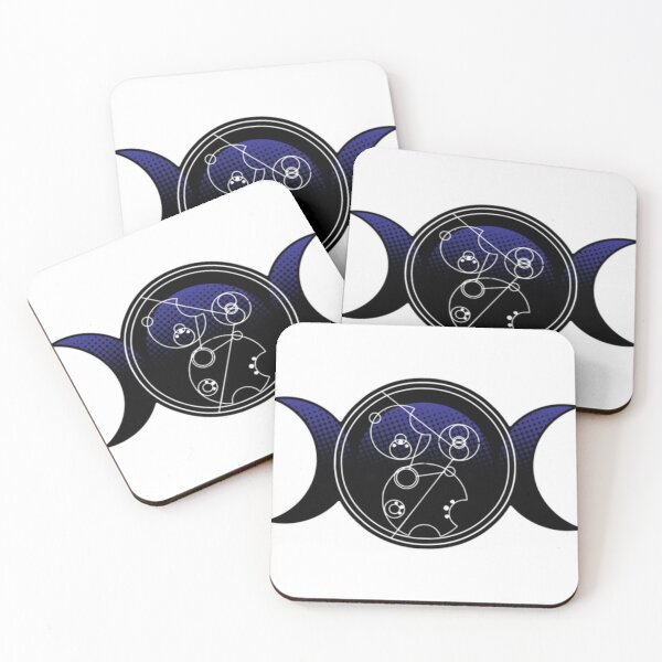 Item preview, Gallifreyan Triple Moon designed and sold by robbieserArt.