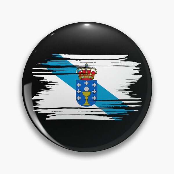 Item preview, Distressed Galicia Flag ES-GA designed and sold by shitpostee.