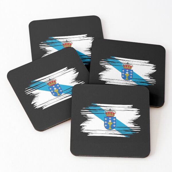 Item preview, Distressed Galicia Flag ES-GA designed and sold by shitpostee.