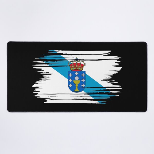Item preview, Distressed Galicia Flag ES-GA designed and sold by shitpostee.