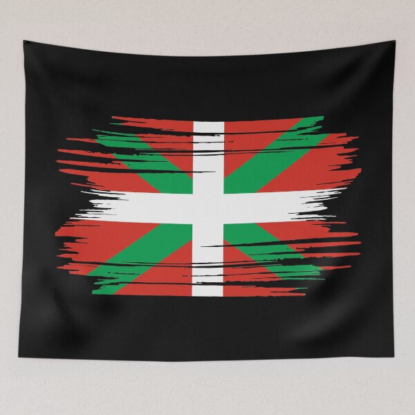 Item preview, Distressed Basque Country Flag ES-PV designed and sold by shitpostee.