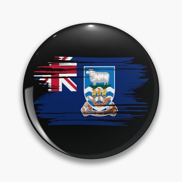 Item preview, Distressed Falkland Islands Flag FK designed and sold by shitpostee.