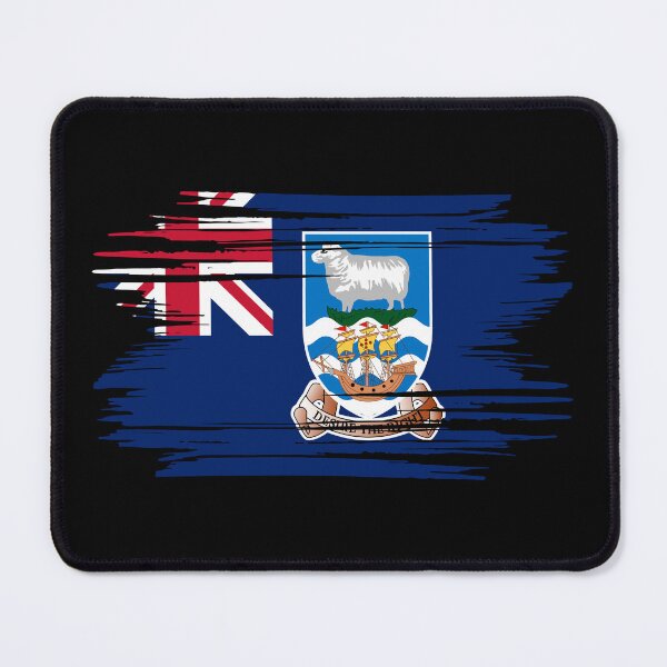 Item preview, Distressed Falkland Islands Flag FK designed and sold by shitpostee.