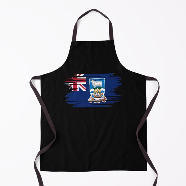 Item preview, Distressed Falkland Islands Flag FK designed and sold by shitpostee.