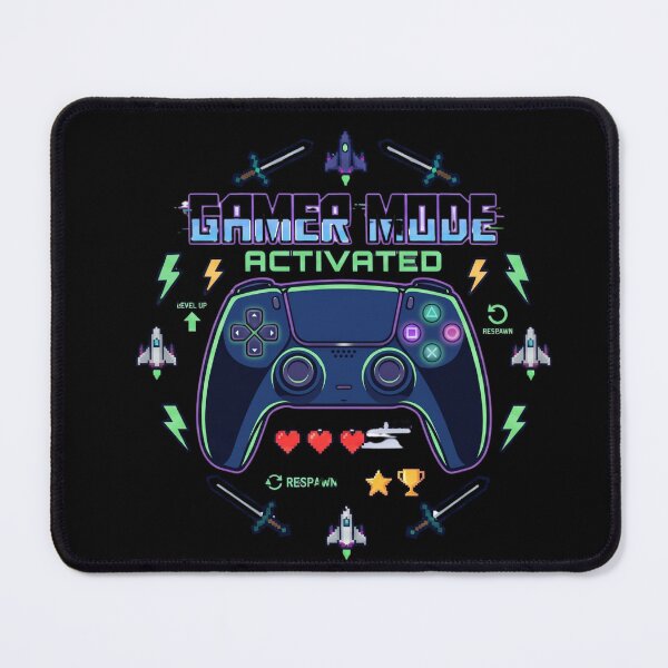 Item preview, Gamer Mode Activated designed and sold by LevelUpLad.