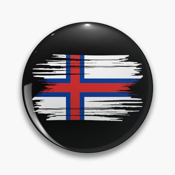 Item preview, Distressed Faroe Islands Flag FO designed and sold by shitpostee.