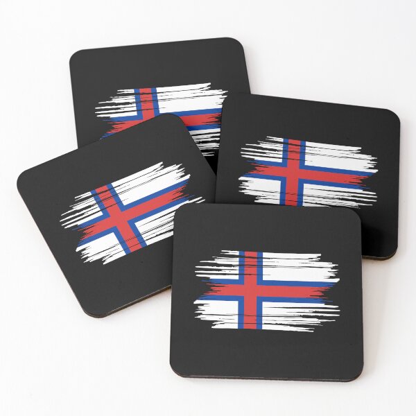 Item preview, Distressed Faroe Islands Flag FO designed and sold by shitpostee.