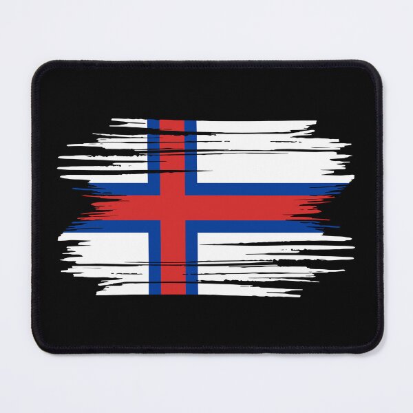 Item preview, Distressed Faroe Islands Flag FO designed and sold by shitpostee.