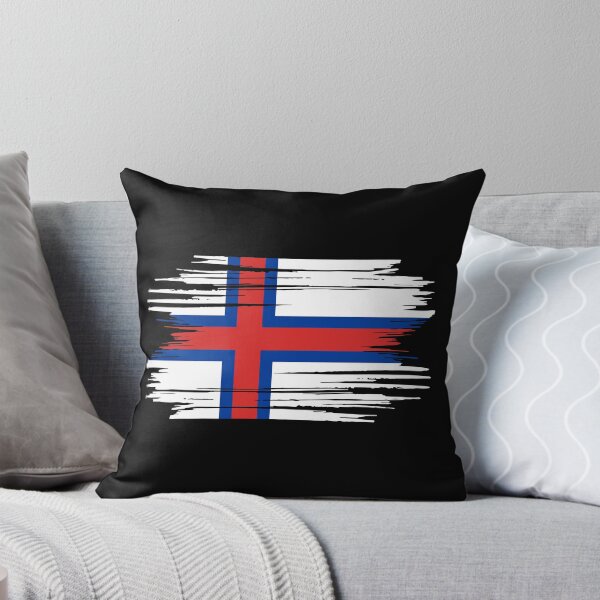 Item preview, Distressed Faroe Islands Flag FO designed and sold by shitpostee.