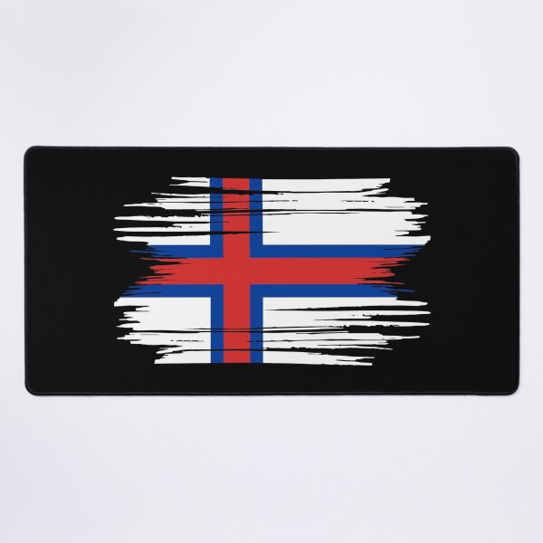 Item preview, Distressed Faroe Islands Flag FO designed and sold by shitpostee.