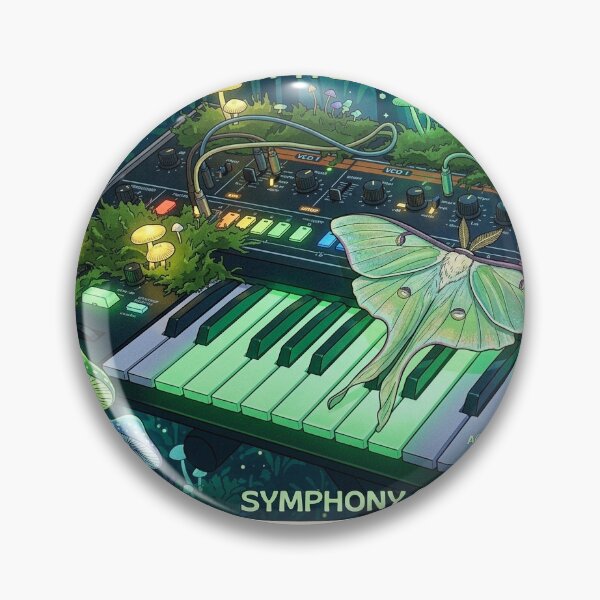 Item preview, Nocturnal Synthesizer Moth designed and sold by DecibelDecor034.