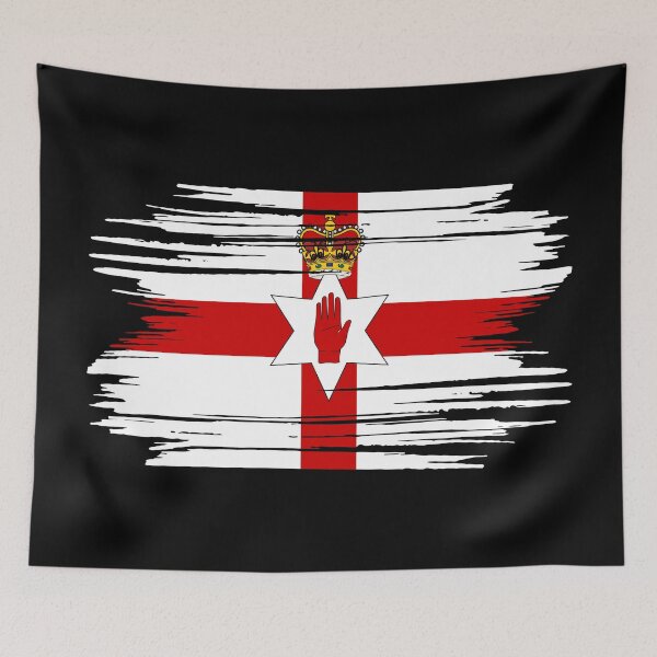 Item preview, Distressed Northern Ireland Flag GB-NIR designed and sold by shitpostee.