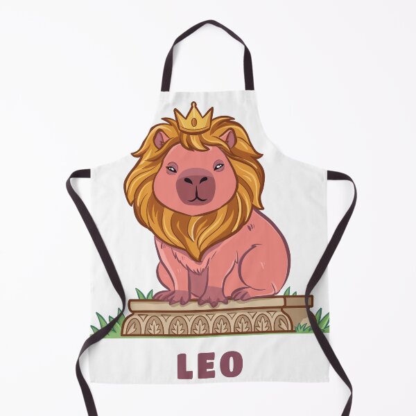 Item preview, Cute Leo Capybara Zodiac | Kawaii Astrology Animal designed and sold by Iqrapixels.