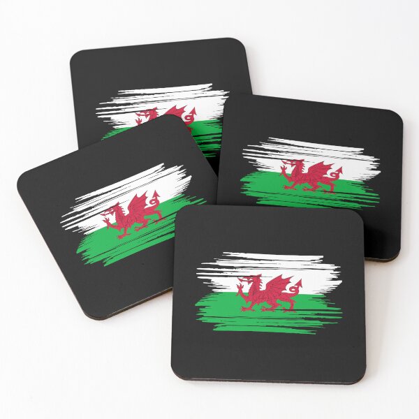 Item preview, Distressed Wales Flag GB-WLS designed and sold by shitpostee.