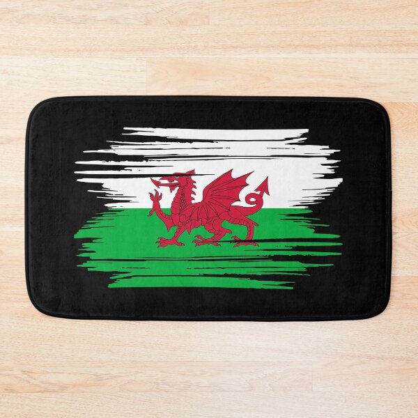 Item preview, Distressed Wales Flag GB-WLS designed and sold by shitpostee.
