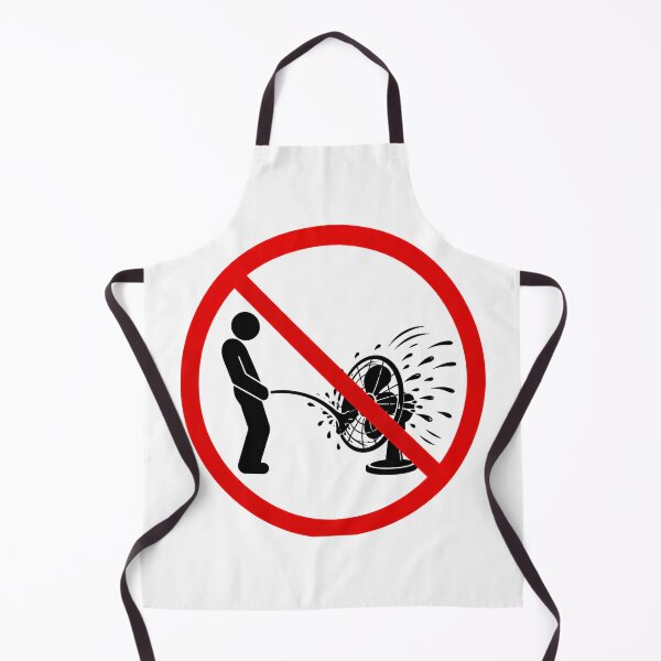 Item preview, Funny Don't Pee Into Fan Sign designed and sold by MonkiFlipp.