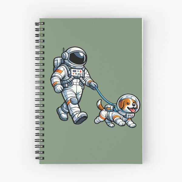 Item preview, Astronaut Walking The Dog designed and sold by BROHLine Studio.