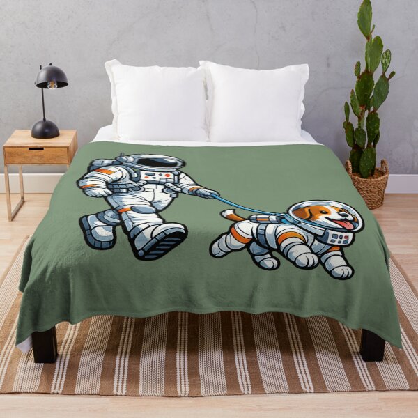 Item preview, Astronaut Walking The Dog designed and sold by BROHLine Studio.